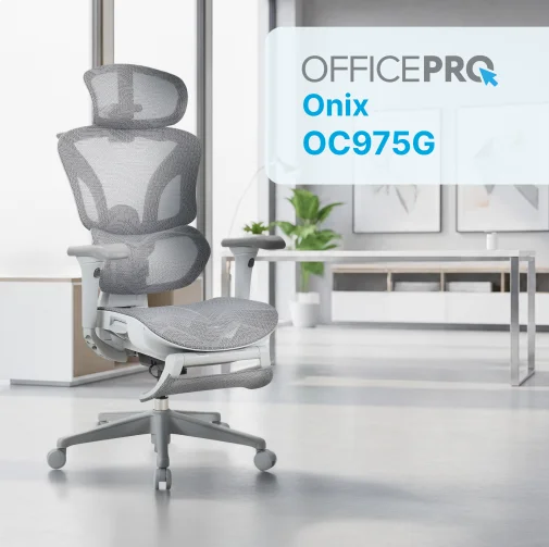 Фото: Крісло OfficePro Onix OC975G Gray № 28 | KTC