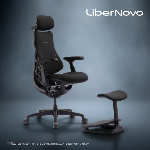 Фото: Крісло LiberNovo Omni SE Obsidian 48cm (CP-GW-1000075-00-03) № 30 | KTC