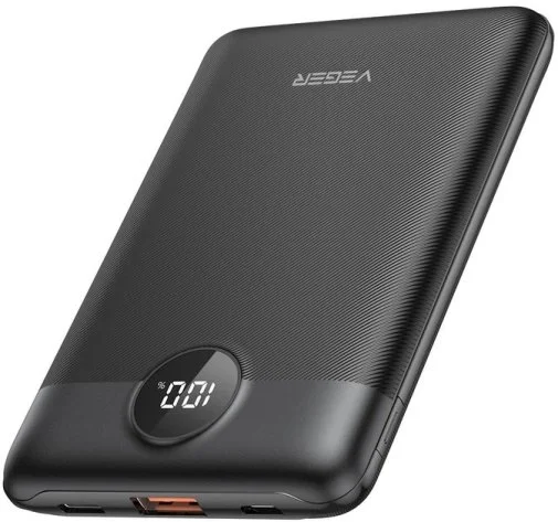 Фото: Батарея універсальна Veger W1140 10000mAh 22.5W Black (6970453554181) № 10 | KTC