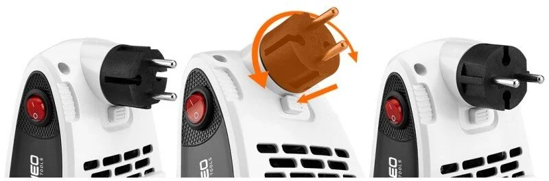 Фото: Тепловентилятор Neo Tools 90-158 White/Black № 18 | KTC