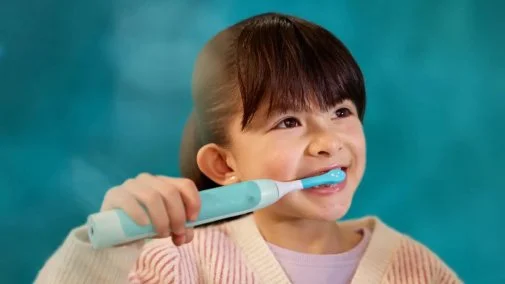 Фото: Електрична зубна щітка Philips Sonicare For Kids Blue (HX6500/23) № 43 | KTC