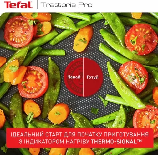Фото: Сковорода Tefal Trattoria Pro 24cm Black (G6120444) № 20 | KTC
