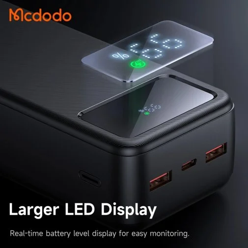 Фото: Батарея універсальна McDoDo MC-4240 30000mAh 22.5W Black № 16 | KTC