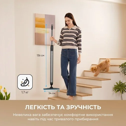 Фото: Швабра Dreame Mira Mop 10 Black (HMF10A-BL) № 15 | KTC