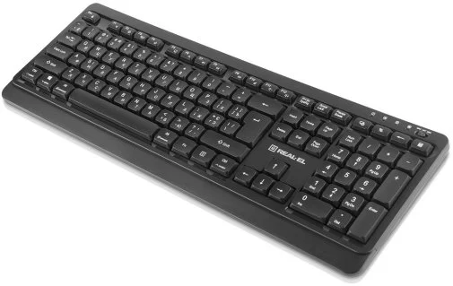 Фото: Клавіатура Real-EL RK-760W Wireless Black (EL123100058) № 14 | KTC