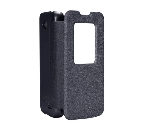 Фото: Чохол Nillkin LG L90/D410 - Sparkle Leather Case чорний № 5 | KTC