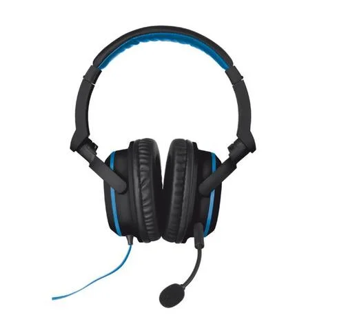 Фото: Гарнітура Trust Mira PC Headphone чорна/синя № 5 | KTC
