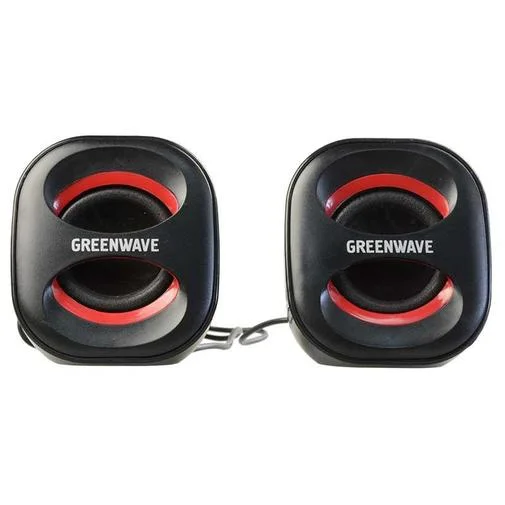 Фото: Колонки Greenwave SA-225 чорні/червоні № 6 | KTC