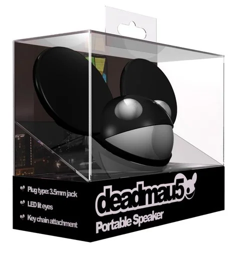 Фото: Колонка KitSound Deadmau5 чорна № 7 | KTC