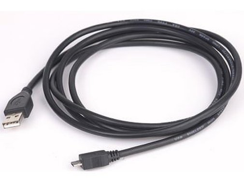 Кабель USB Gembird AM / Micro USB 1.8 м (CCP-mUSB2-AMBM-6 Black)