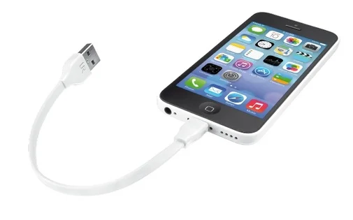 Фото: Кабель USB Urban Revolt AM / Lightning 0.2 м білий № 7 | KTC