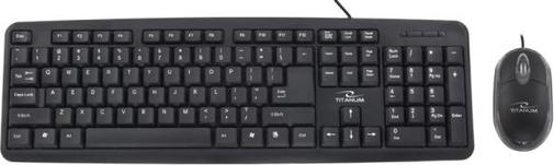 Комплект клавіатура+миша Esperanza TK106 чорний