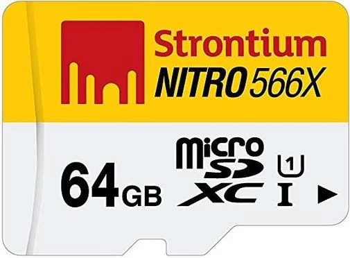 Фото: Карта пам'яті Strontium Nitro 566x Micro SDXC 64 ГБ (SRN64GTFU1R) № 5 | KTC