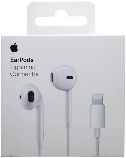 Гарнітура Apple iPod EarPods Lightning біла