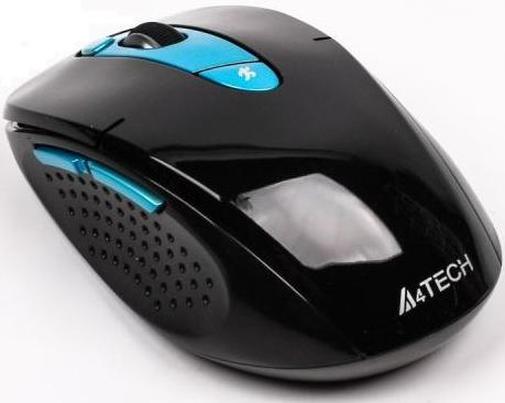 Мишка A4tech G11-570HX-3 Wireless чорно-блакитна