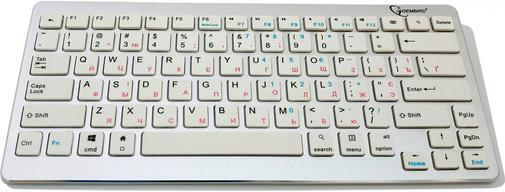 Клавіатура Gembird KB-6411BT-UA біла