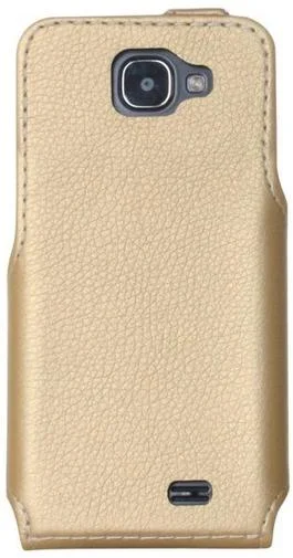 Фото: Чохол Red Point для Ergo A502 Aurum - Flip case золотий № 5 | KTC