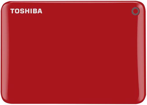 Зовнішній жорсткий диск Toshiba Canvio Connect II (HDTC810ER3AA) 1 ТБ червоний