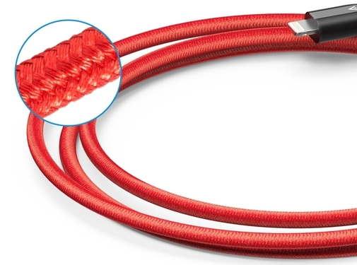 Кабель USB Anker Powerline+ V3 AM / Lightning 0.9 м червоний
