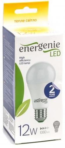 Лампа світлодіодна EnerGenie LED 12W 3000K, E27