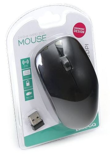 Мишка, Omega OM0420 Wireless Чорна 