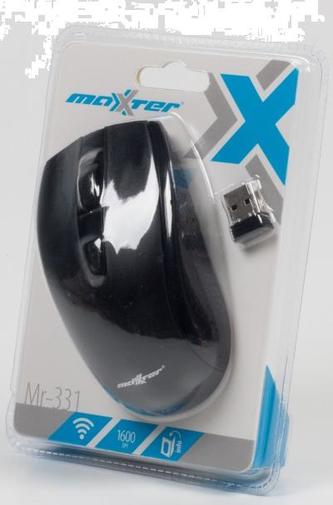Мишка, Maxxter Mr-331 Wireless Чорна