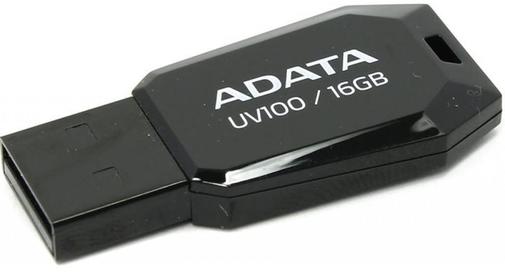 Флешка USB A-Data UV100 16GB AUV100-16G-RBK Black