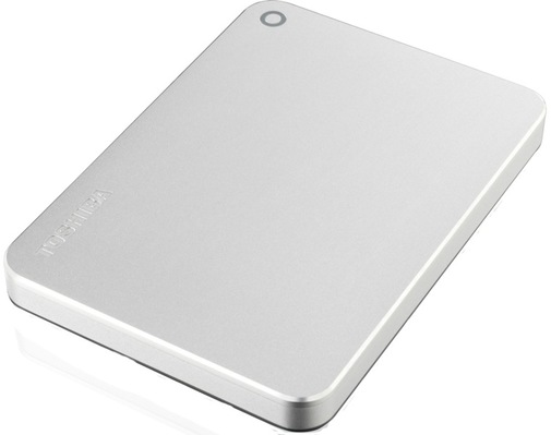 Зовнішній жорсткий диск Toshiba Canvio Premium Portable 1TB HDTW110EC3AA Silver