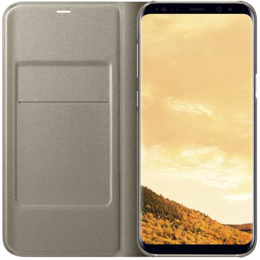 Чохол Samsung for Galaxy S8 Plus - LED View Cover Gold (EF-NG955PFEGRU)