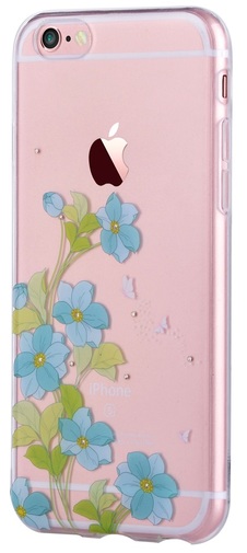 Чохол Devia for iPhone 6S/6 - Crystal Soft Case Bluebell Blue
