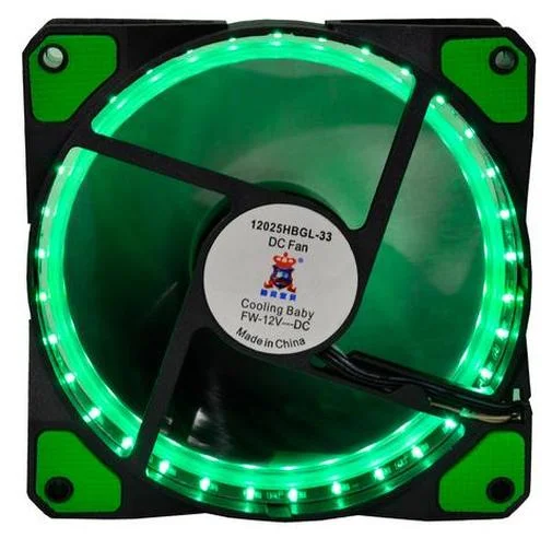 Фото: Кулер Cooling Baby 12025HBGL-33 GREEN № 5 | KTC