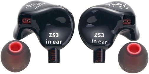 Фото: Навушники KZ ZS3 Black № 11 | KTC