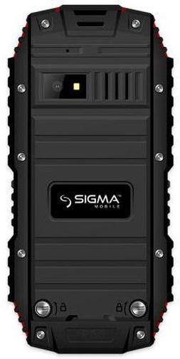 Мобільний телефон SIGMA X-treme DT68 Black-Red