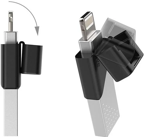 Фото: Флешка USB Silicon Power xDrive Z50 32GB SP032GBLU3Z50V1S Silver № 7 | KTC