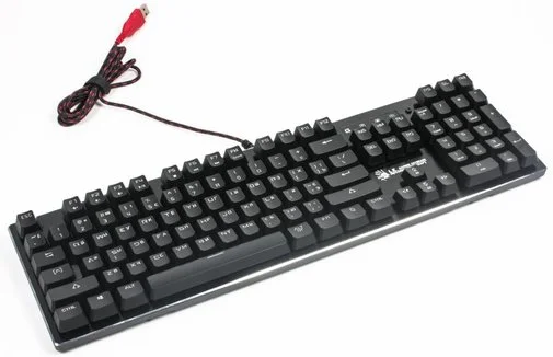 Фото: Клавіатура Bloody B820R Full Light Strike Red Black № 6 | KTC