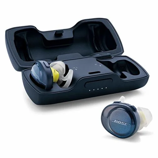 Фото: Навушники BOSE SoundSport Free Blue/Citron (SS free blue) № 8 | KTC
