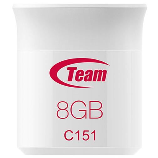 Флешка USB Team C151 8GB TC1518GR01 White