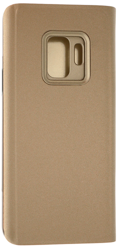 for Samsung S9 - MIRROR View cover Gold