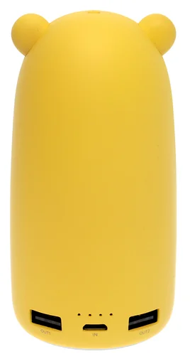 Фото: Батарея універсальна Solove Bear X10 Power Bank 10000mAh Yellow (X10 10000mA Yellow) № 7 | KTC