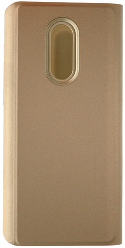 for Xiaomi redmi 5 Plus - MIRROR View cover Gold