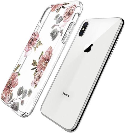 Чохол-накладка Spigen для iPhone X - Liquid Crystal Aquarelle Primrose