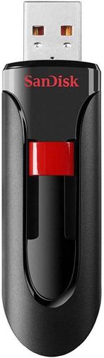 Флешка USB SanDisk Cruzer Glide 256GB SDCZ60-256G-B35 Black/Red