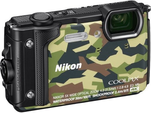 Компактна фотокамера Nikon Coolpix W300 Camouflage (VQA073E1)