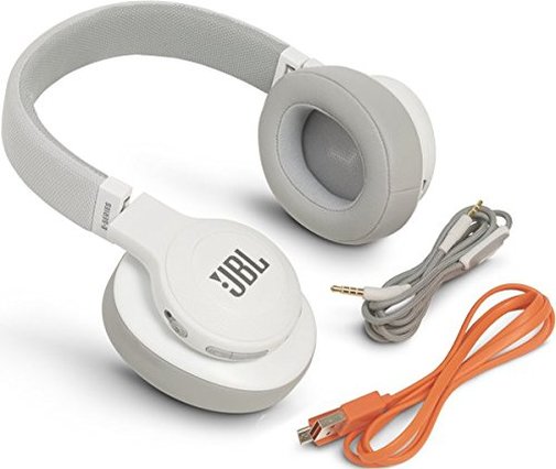 Гарнітура JBL E55BT Bluetooth White (JBLE55BTWHT)