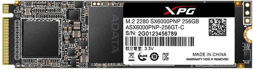 Твердотільний накопичувач A-Data XPG SX6000 Pro 2280 PCIe 3.0 x4 256GB ASX6000PNP-256GT-C