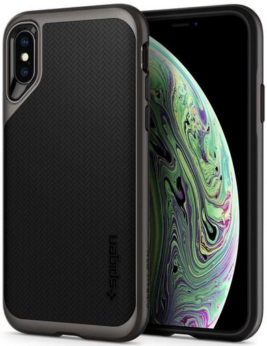 Чохол Spigen for iPhone XS - Neo Hybrid Gunmetal (063CS24918)