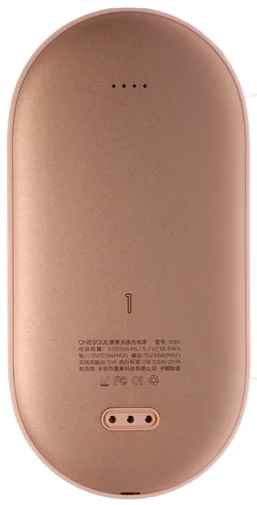 Фото: Батарея універсальна AUKKE Wireless PowerBank 105 5000mAh Pink (105 Pink) № 11 | KTC