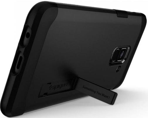Чохол-накладка Spigen для Samsung Galaxy A8 2018 - Slim Armor Black