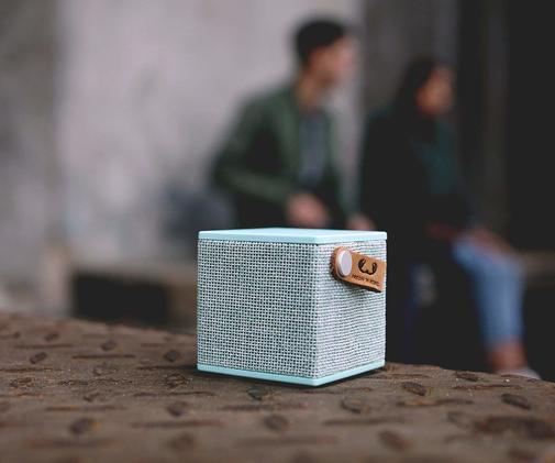 Портативна акустика Fresh 'N Rebel Rockbox Cube Fabriq Edition Bluetooth Peppermint (1RB1000PT)