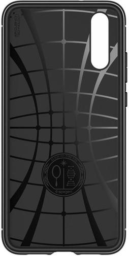 Чохол-накладка Spigen для Huawei P20 - Rugged Armor Black